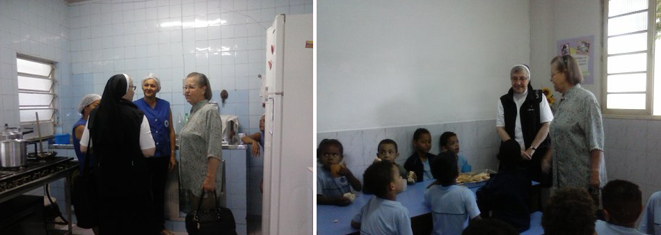 Visita das Irmãs do Conselho Geral