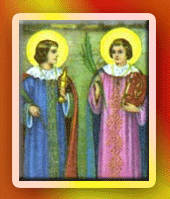 São Cosme E São Damião e Santo Elzeário de Sebran e Beata Delfina